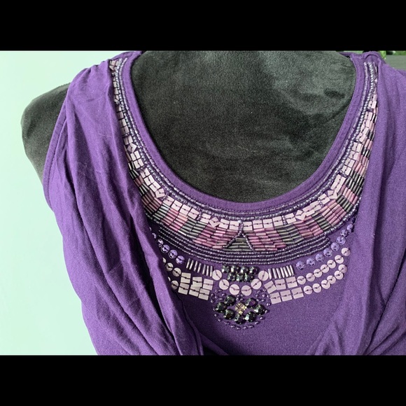 MEXX Beautiful Beaded Tank - Picture 2 of 3